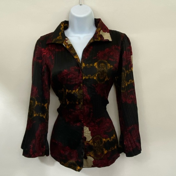 Jaclyn Smith Tops - Jaclyn Smith Multicolor Blouse Size M I-46